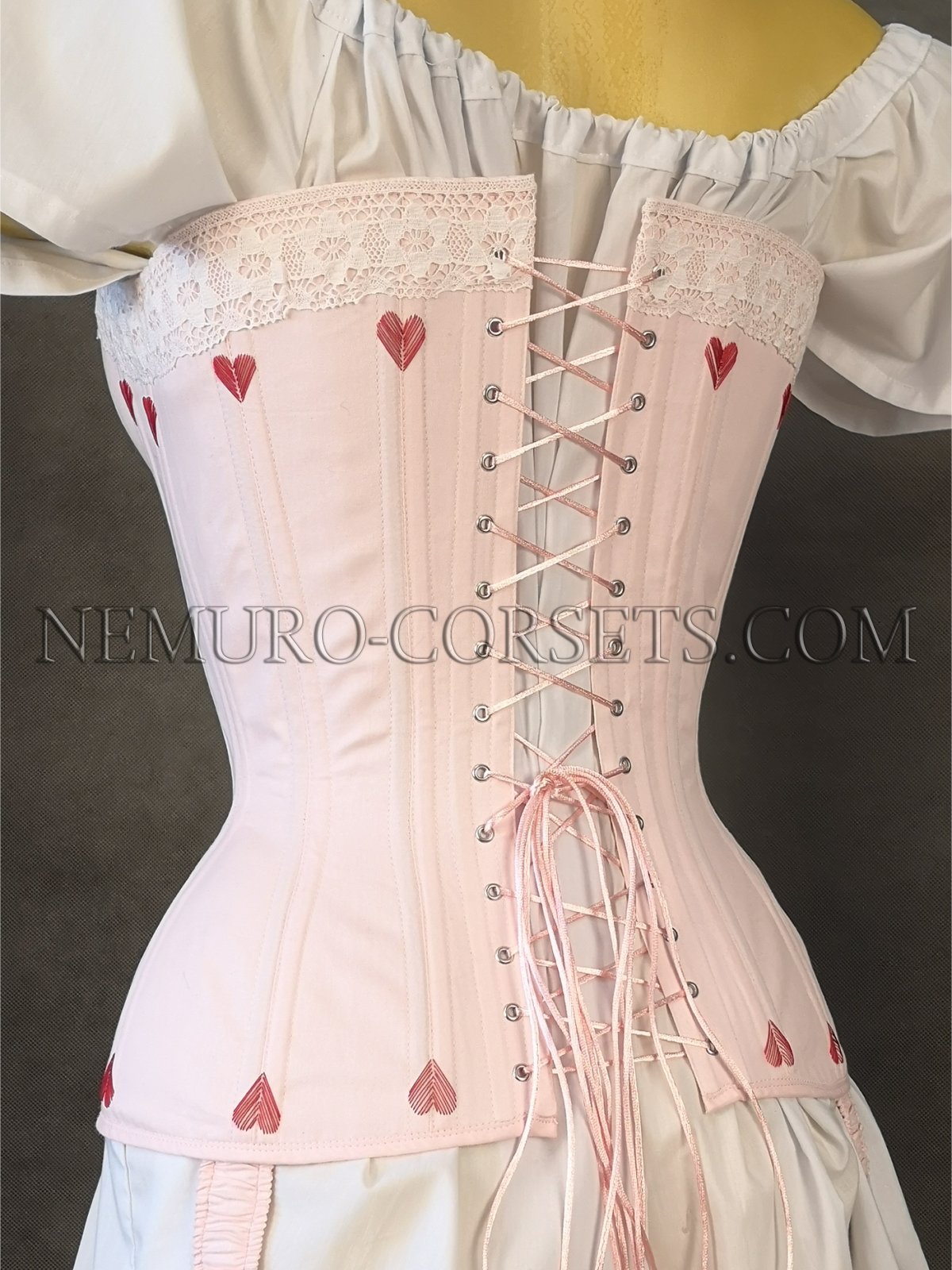 Classic Victorian corset 1880s - Custom order  – Nemuro  Corsets