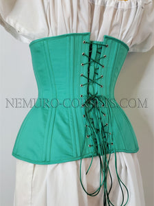 Diane Green cotton underbust corset Size XS L