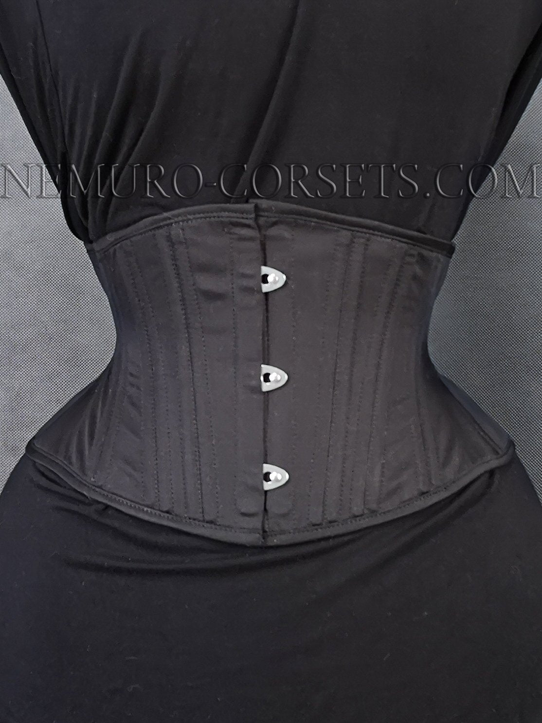 Corset belt waist cincher with busk - Custom order  –  Nemuro Corsets