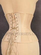 Load image into Gallery viewer, Mesh Underbust invisible corset with solid front
