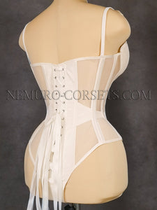 Cupped Mesh Bodysuit corset