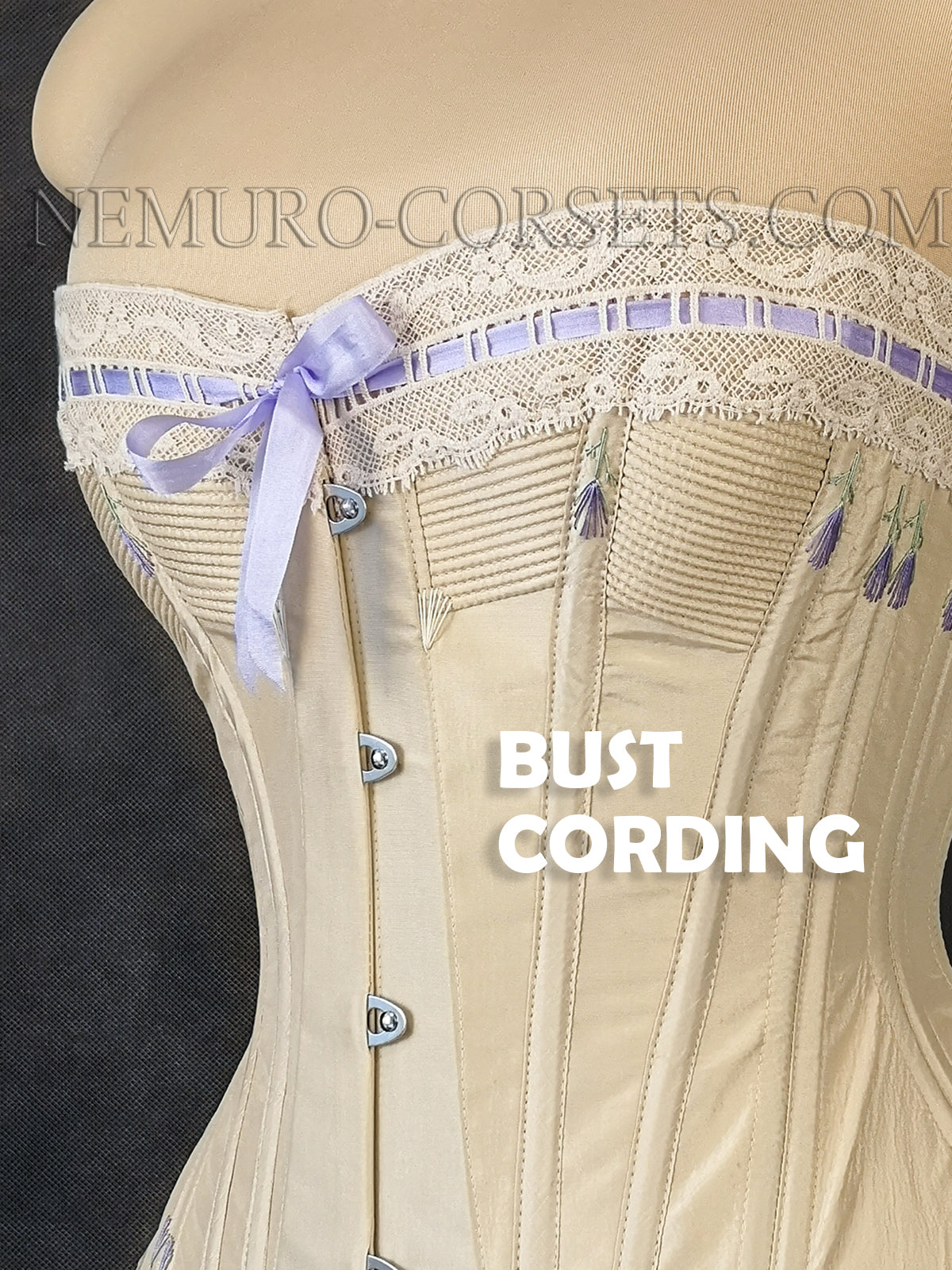1891 CORSET FOR ELDERLY LADY - MULTI-SIZE 31-47 BUST 20-36